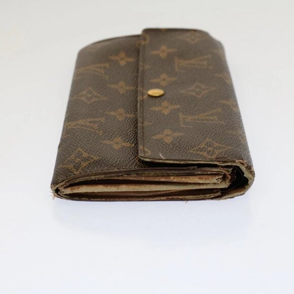 LOUIS VUITTON Monogram Pochette Porte Monnaie Credit Wallet M61725 Auth 53296 - Picture 5 of 16